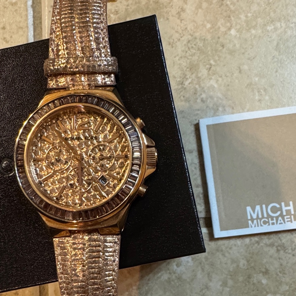 Michael Kors Rose gold women’s watch